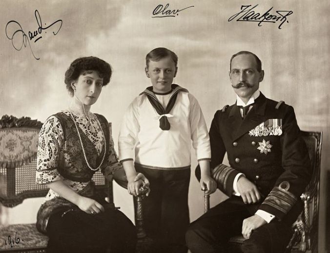 Haakon VII e fam