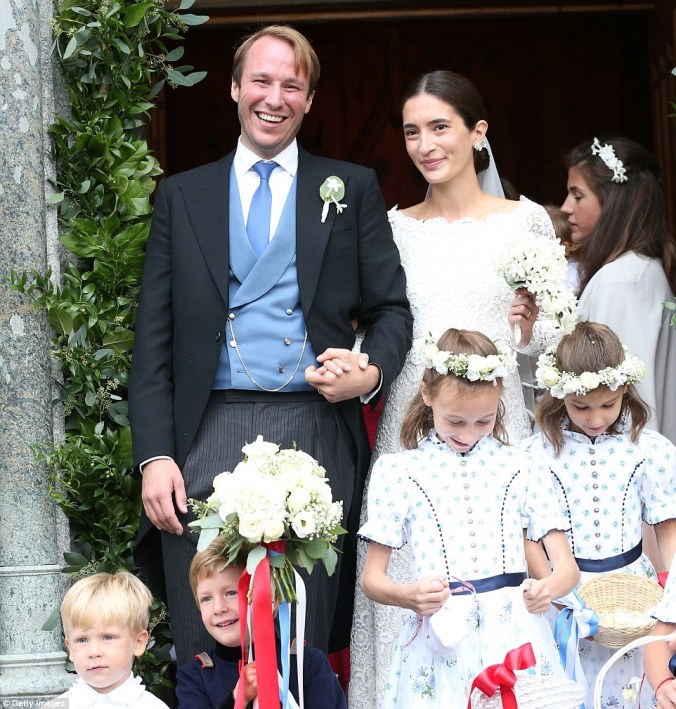 Konstantin Bavaria wedding sposi