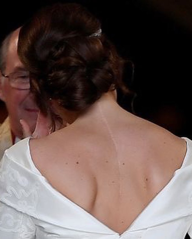 Eugenie wedding back