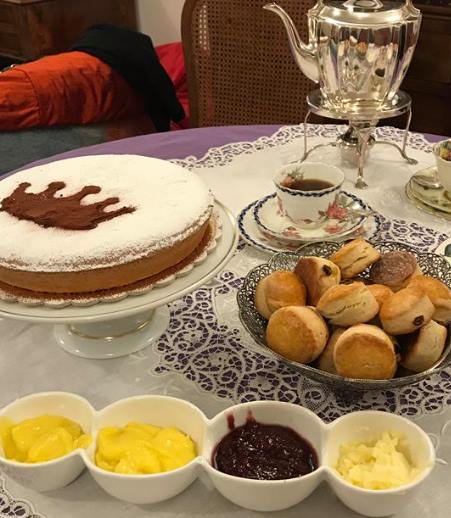 Charles afternoon tea cake