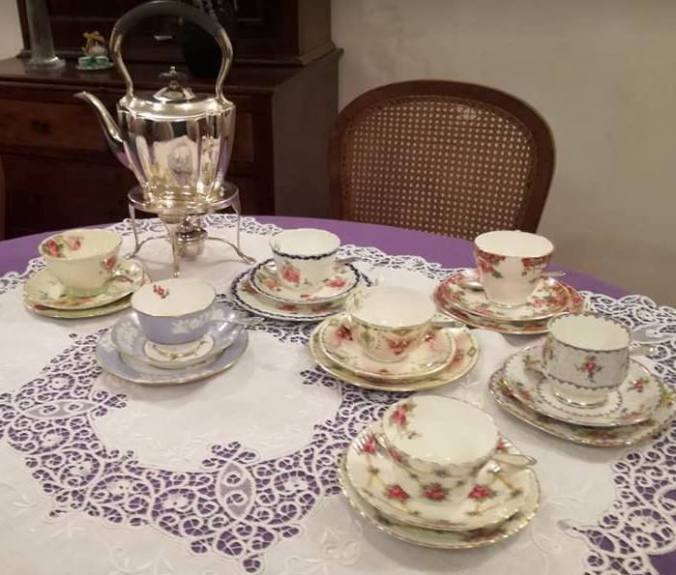 charles afternoon tea table