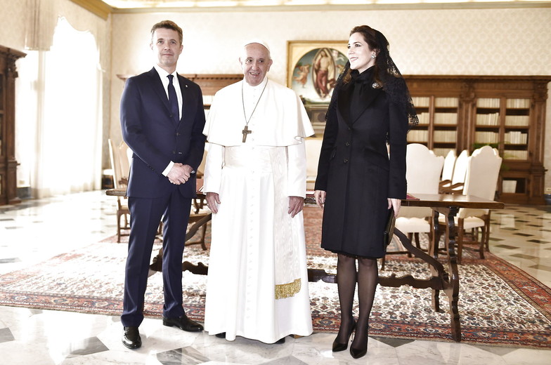 Kronprinsparret i Rom, Kronprins Frederik, Kronprinsesse Mary, Kronprinsparret