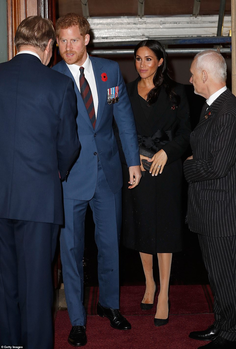 remembrance harry meghan