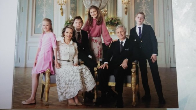 belgian christmas card