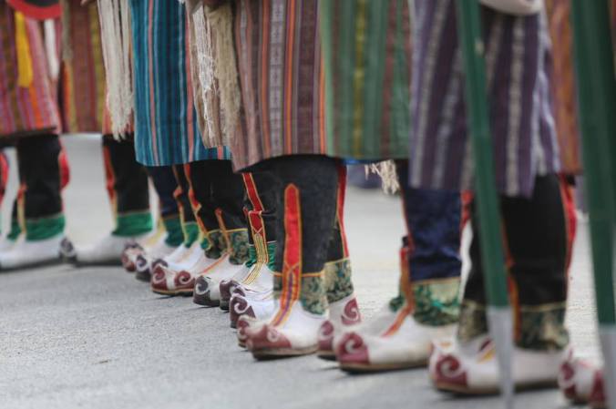 festa bhutan gli stivali