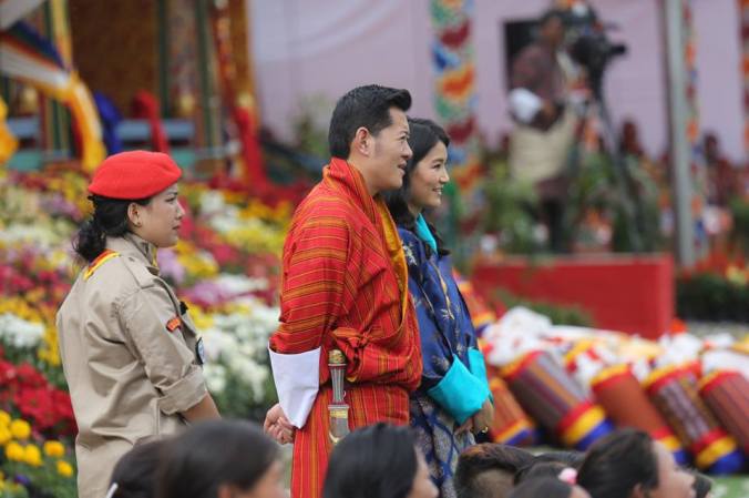 festa bhutan i sovrani