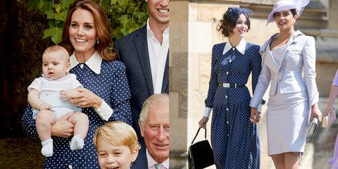 polka dot kate middleton wedding guest