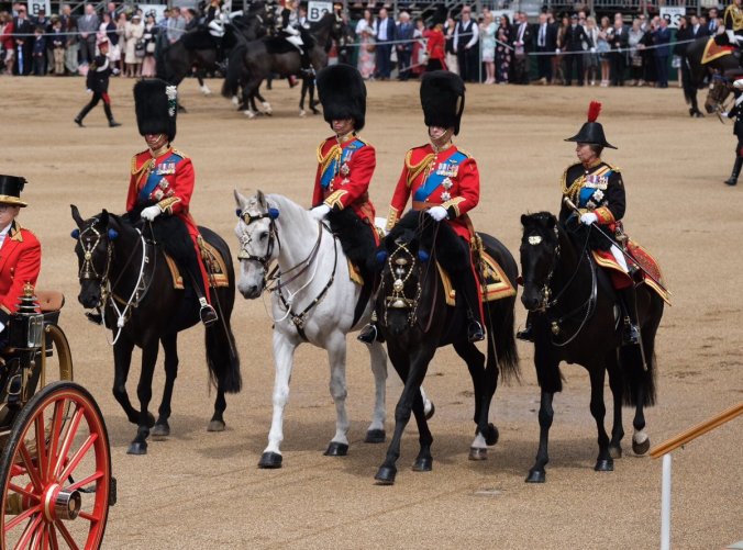 trooping the colour colonels