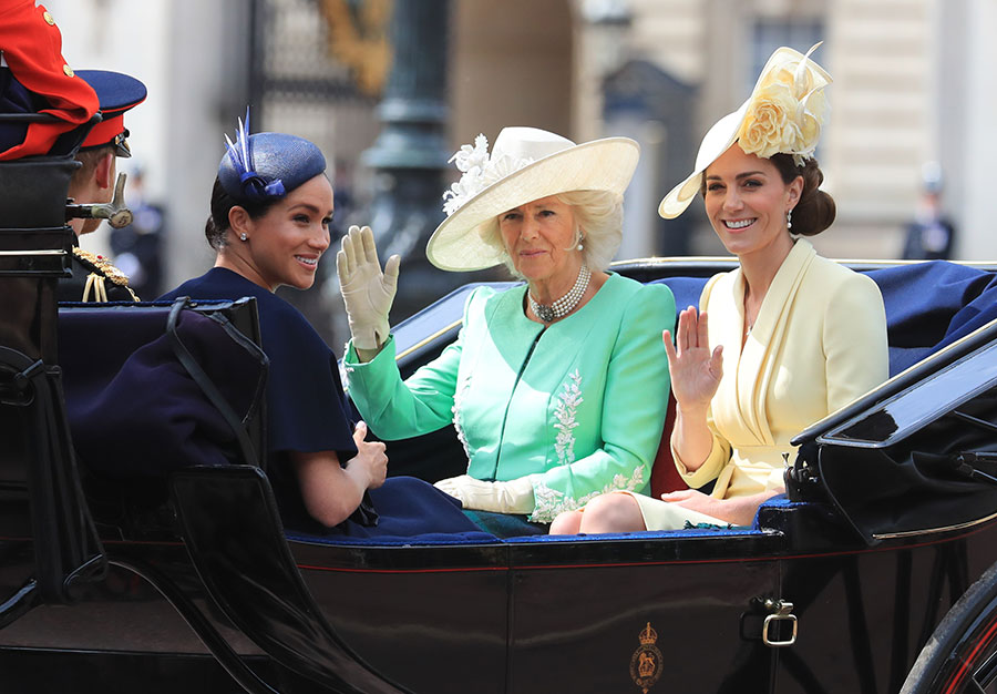 trooping the colour royal ladies