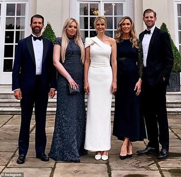 UK USA winfield Trump children