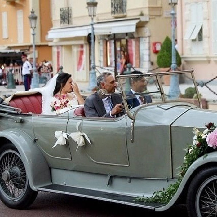 louis marie wedding car