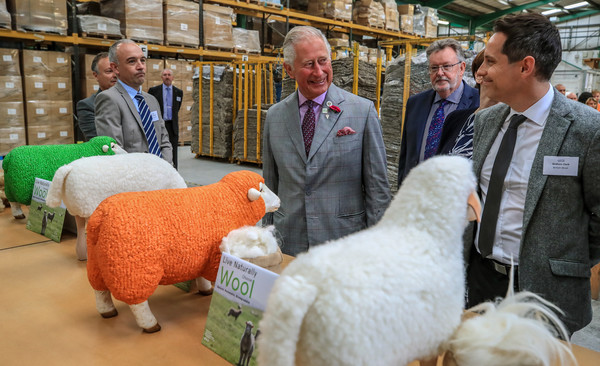 Prince Wales Visits Woolcool