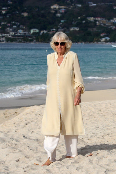 camilla on the beach