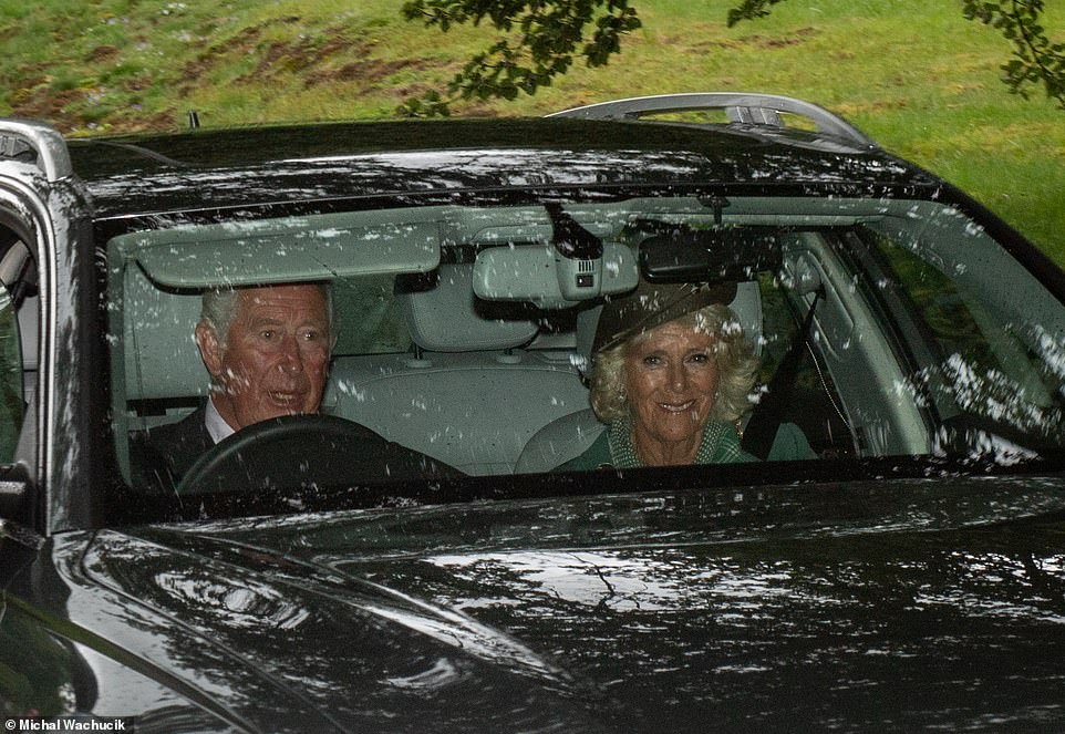 charles camilla car