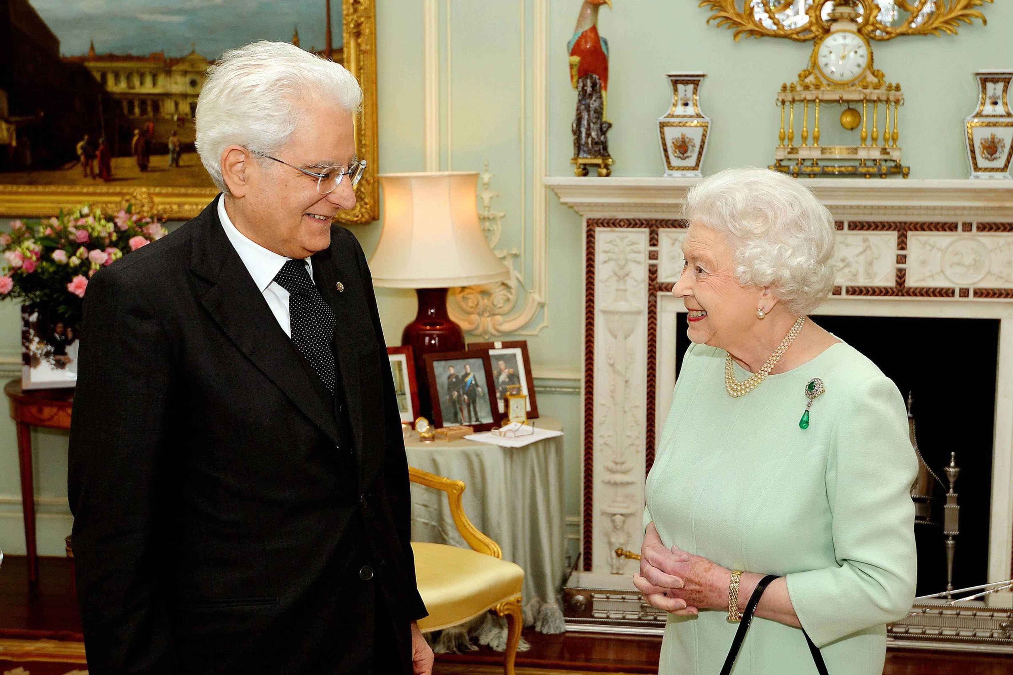 queen elizabeth mattarella