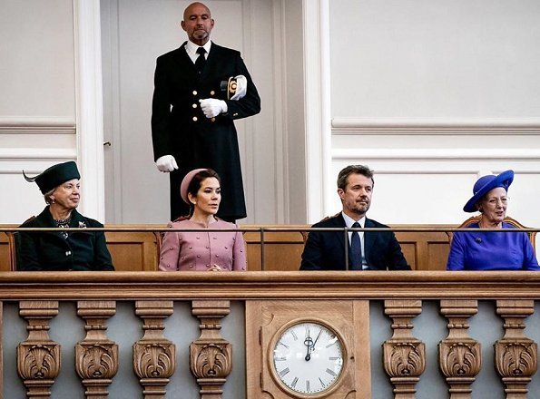 danish royals parliament opening 2019