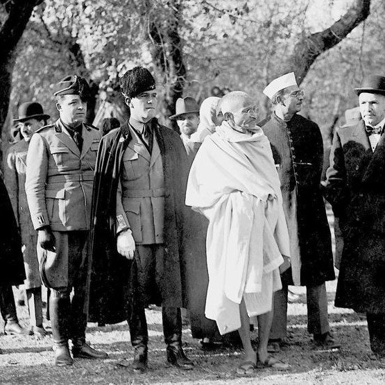 gandhi in rome