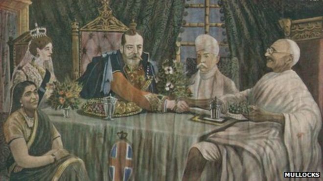 gandhi king george v