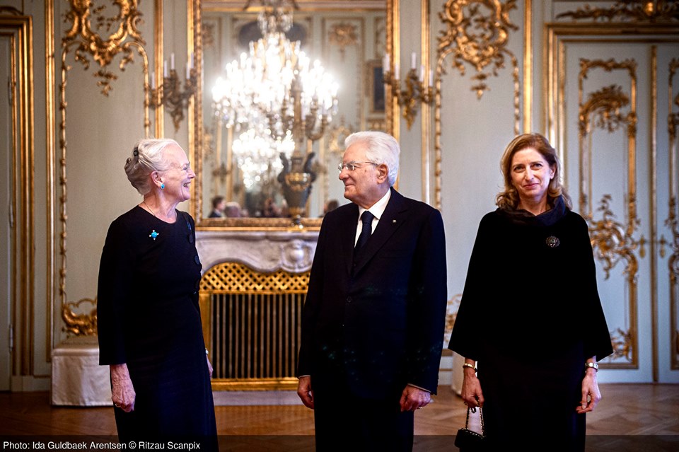 Mattarella Copenaghen Margrethe