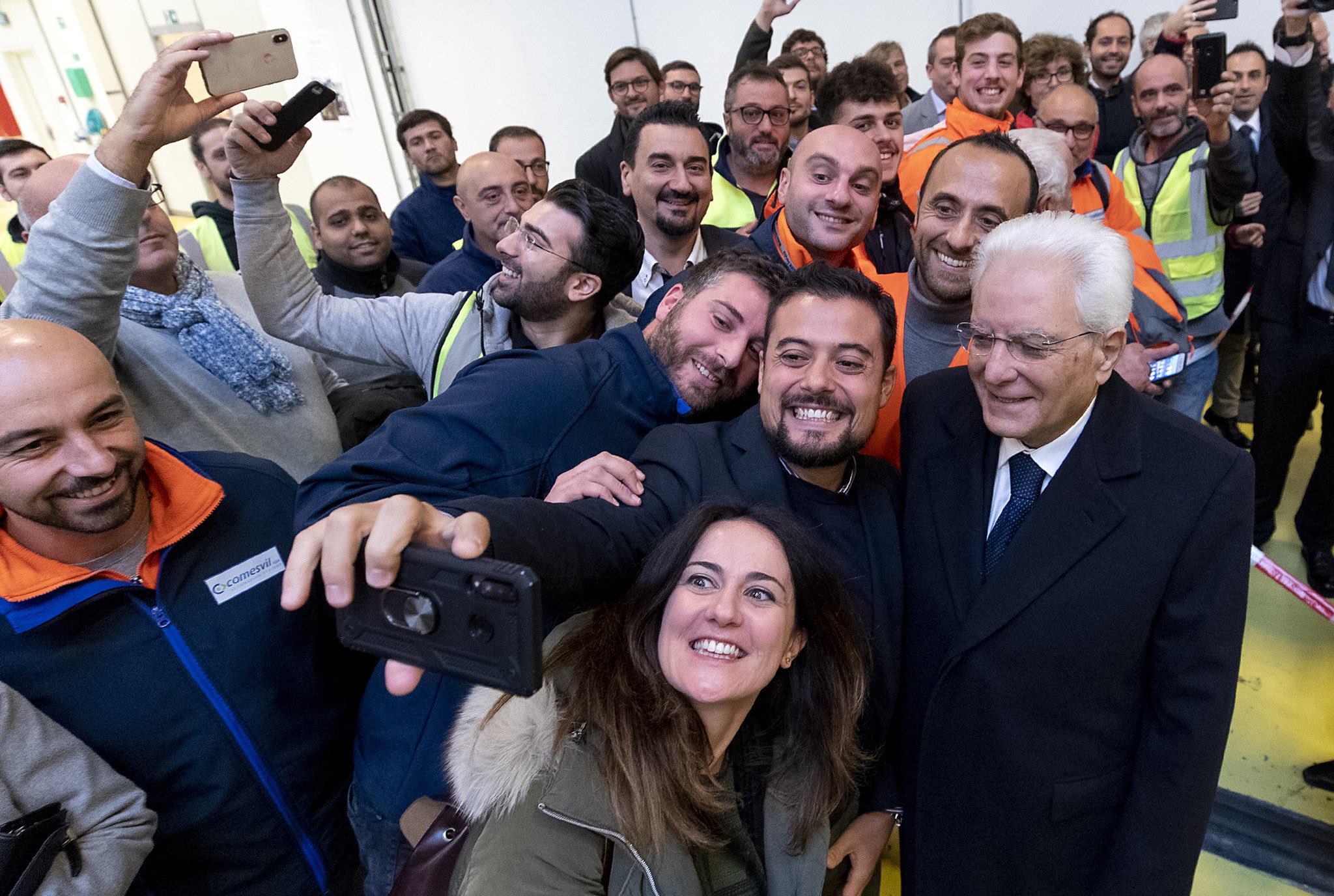 Mattarella Copenaghen selfie