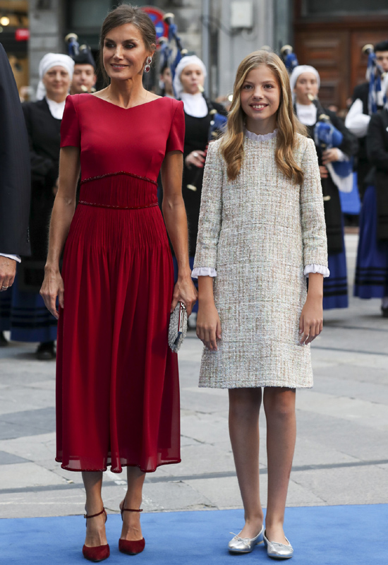 LLEGADAS A LOS PREMIOS PRINCESA DE ASTURIAS 2019