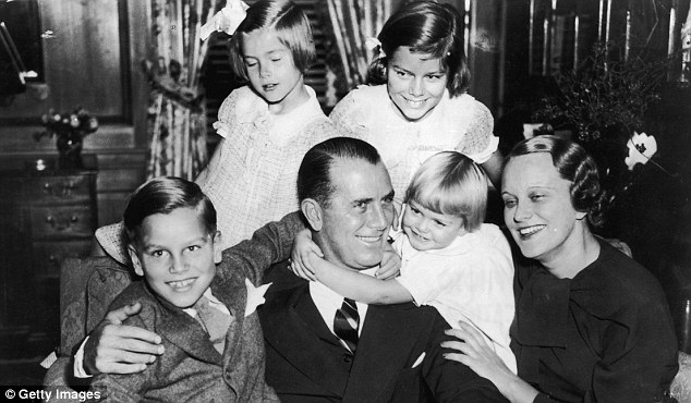 grace with her family