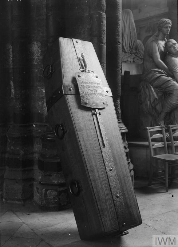 unknown warrior coffin