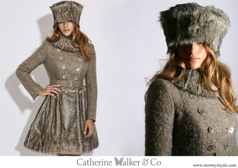 Kate Middleton wore Catherine Walker Larissa coat www.newmyroyals.com