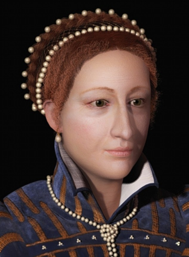 mary of scots face 3d