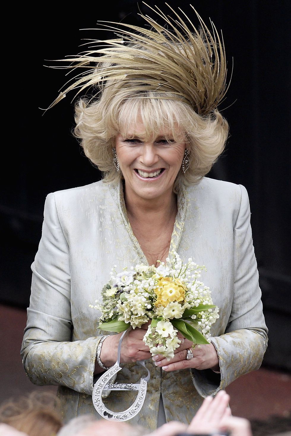camilla wedding hat