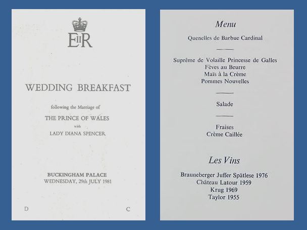 wales wedding breakfast menu