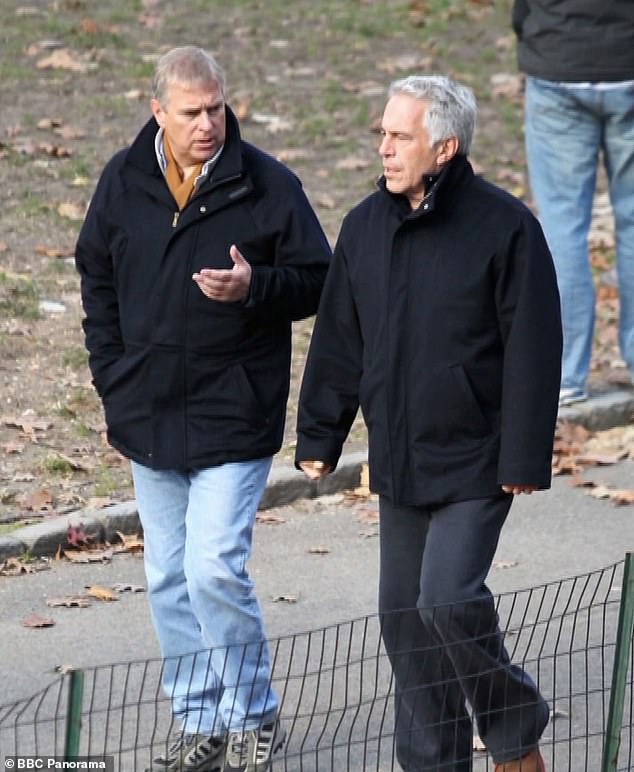 Duke of York, Jeffrey Epstein