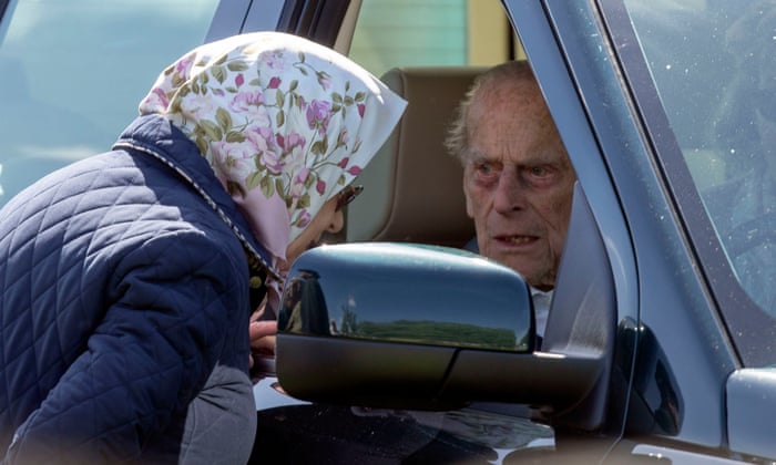 prince philip car crash the queen